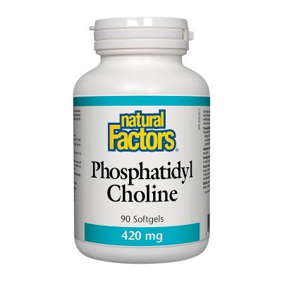 Natural Factors Phosphatidyl Choline 420mg 90 Soft Gels