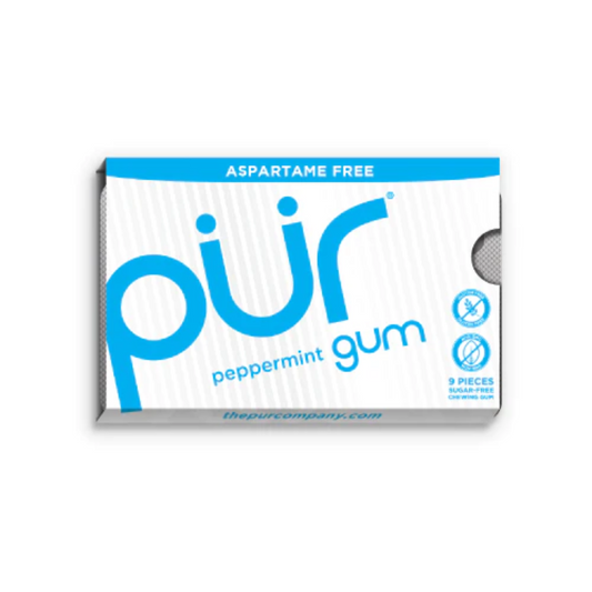 Pur Peppermint Gum 9 Pieces