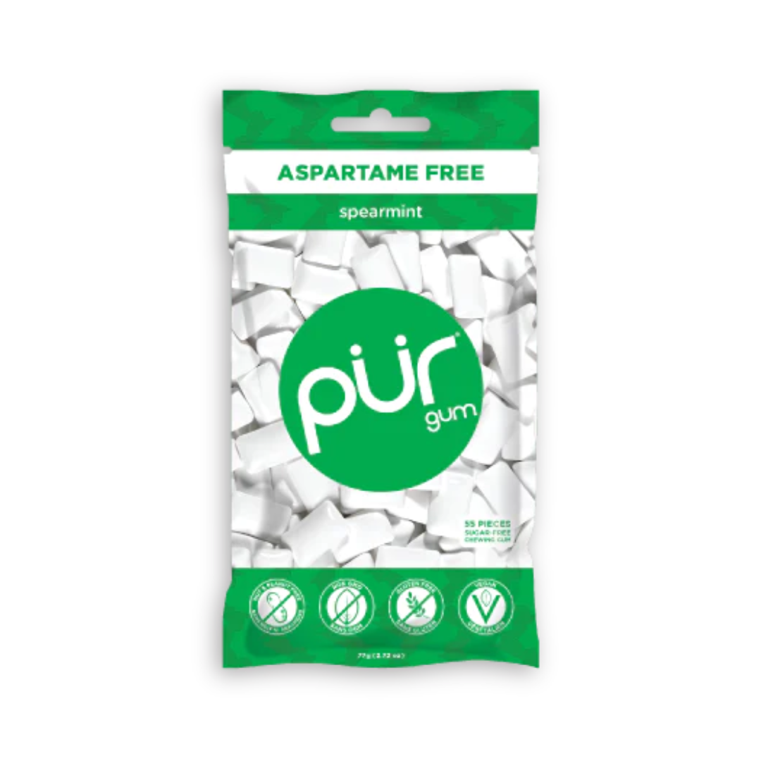 Pur Spearmint Gum 55 Pieces