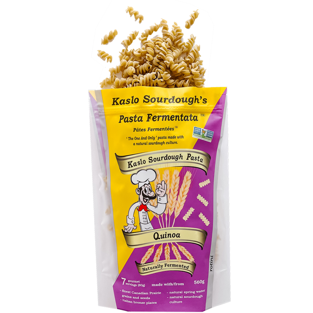 Kaslo Sourdough Pasta Quinoa Spirals 560g