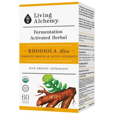 Living Alchemy Rhodiola Alive 60 Capsules