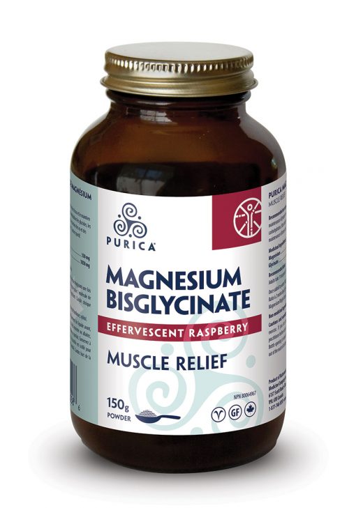 Purica Magnesium Bis-Glycinate Raspberry 150G