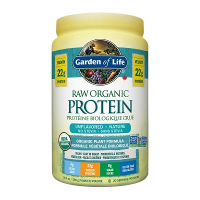 Garden Of Life Raw Organic Protein- Unflavoured 568g