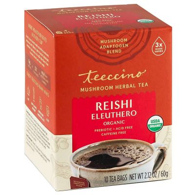 Teeccino Reishi Eleuthero 10 Teabags
