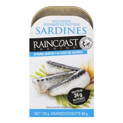 Raincoast Trading Wild Sardines 120G