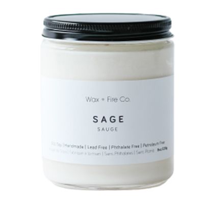 Wax + Fire Sage Soy Candle