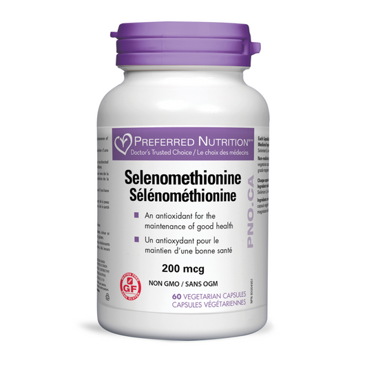 Preferred Nutrition Selenomethionine 60 Capsules