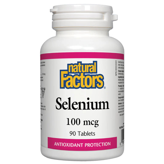 Natural Factors Selenium (100mcg) (90 Tabs)