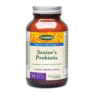 Flora Senior's Probiotic 60  Caps