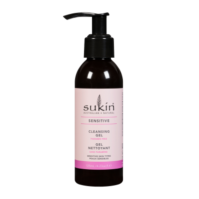 Sukin Facial Sensitive Cleanser Gel 125ml