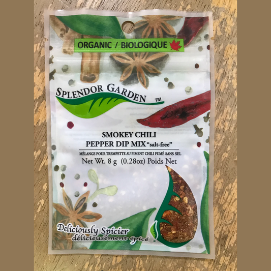 Splendor Garden Smokey Chili Pepper Dip Mix 8g