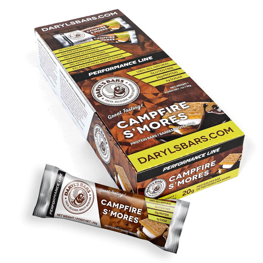 Daryl's Bars Campfire S'mores Protein Bar Refrigerated