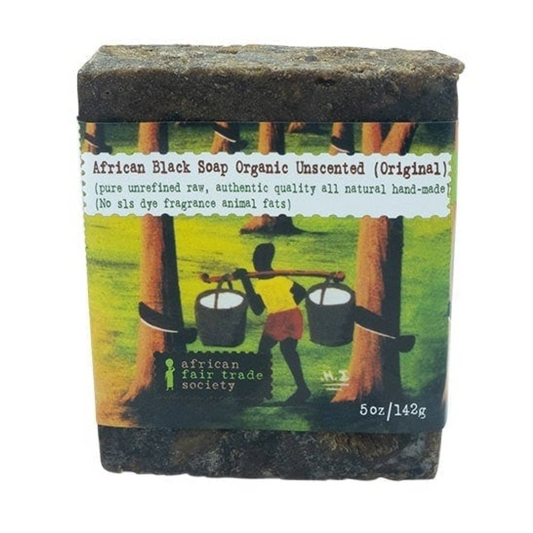 African Fairtrade Black Soap