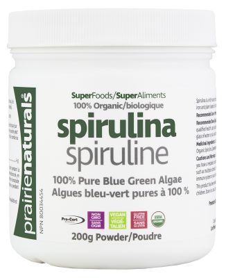 Prairie Naturals Spirulina 200g