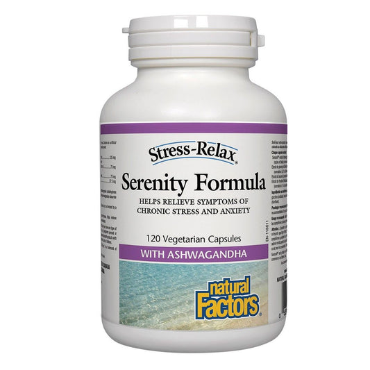 Natural Factors Serenity Formula® with Ashwagandha 120 Capsules 125 mg