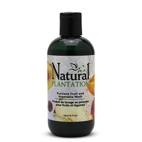 Natural Plantation Purslane Fruit & Vegetable Wash 240ml