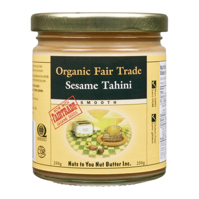 Nuts To You Organic Fairtrade Tahini 250g