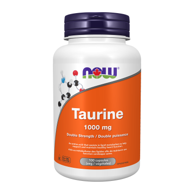 Now Taurine 1000mg 100 Capsules