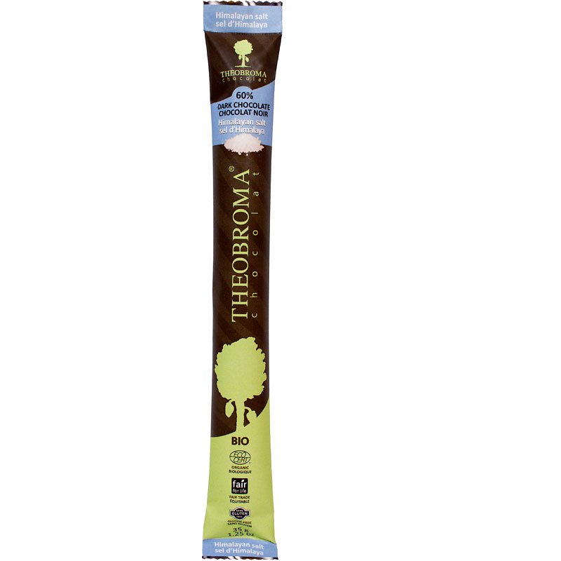 Theobroma 60% Dark Chocolate Himalayan Salt Baton 35g