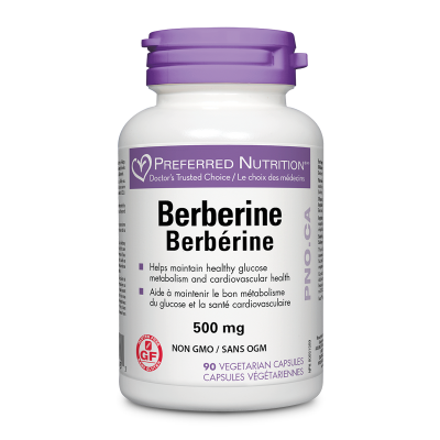 Preferred Nutrition Berberine 90 Capsules