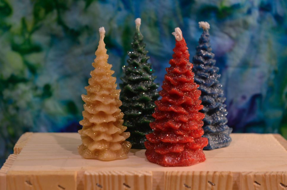 Joan's Beeswax Candles Tree