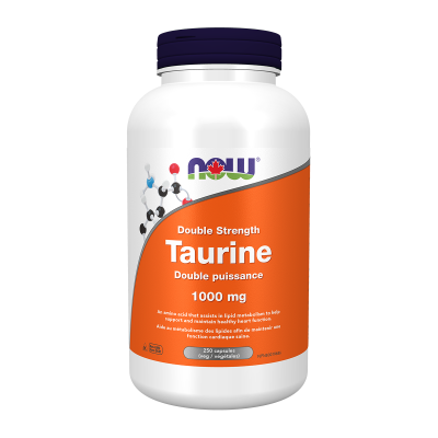 Now Taurine 1000mg 250 Capsules