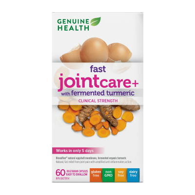 Genuine Health Fast Jointcare+ Fermented Turmeric 60 Capsules