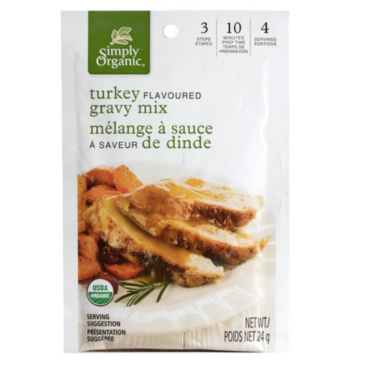 Simply Organic Turkey Gravy Mix 24g