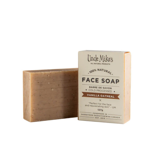 Uncle Mike's Vanilla Oatmeal Face Bar Soap 127g