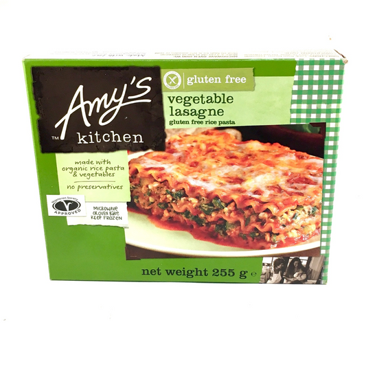 Amy's Vegetable Lasagna (Gluten-Free) 255g Frozen