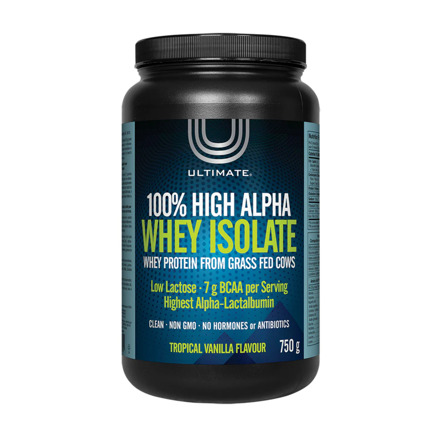 Brad King Ultimate High Alpha Vanilla Protein Powder 750g