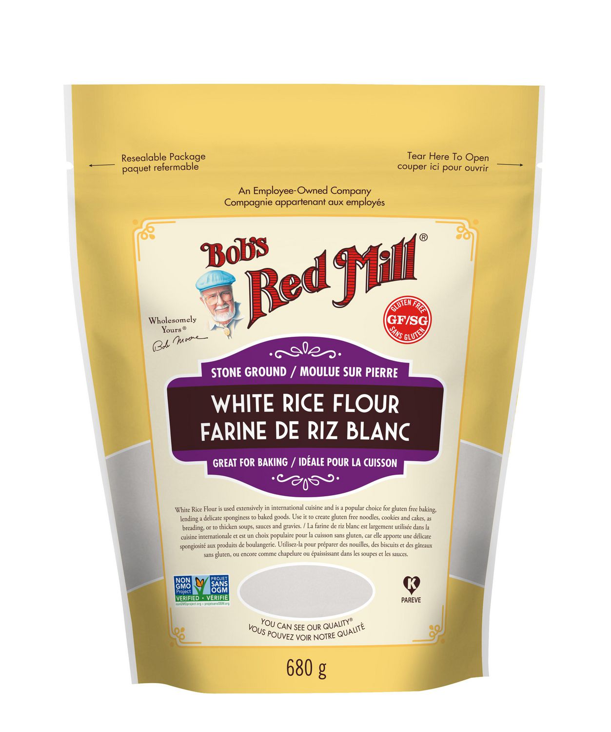 Bob's Red Mill White Rice Flour 680g