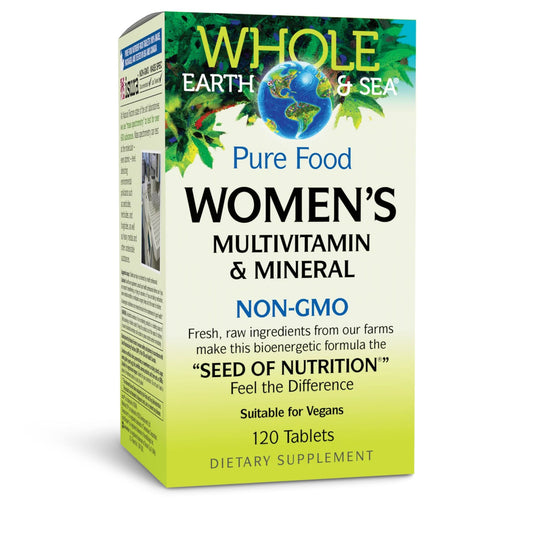 Whole Earth & Sea® Women’s Multivitamin & Mineral 120 Tablets