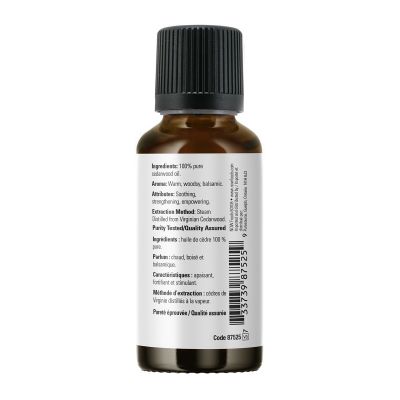 Now Cedarwood Essential Oil 30ml