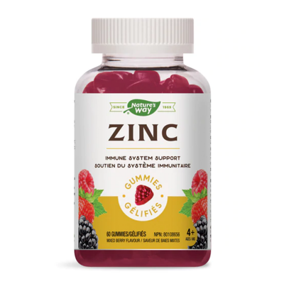 Nature's Way Zinc 60 Gummies