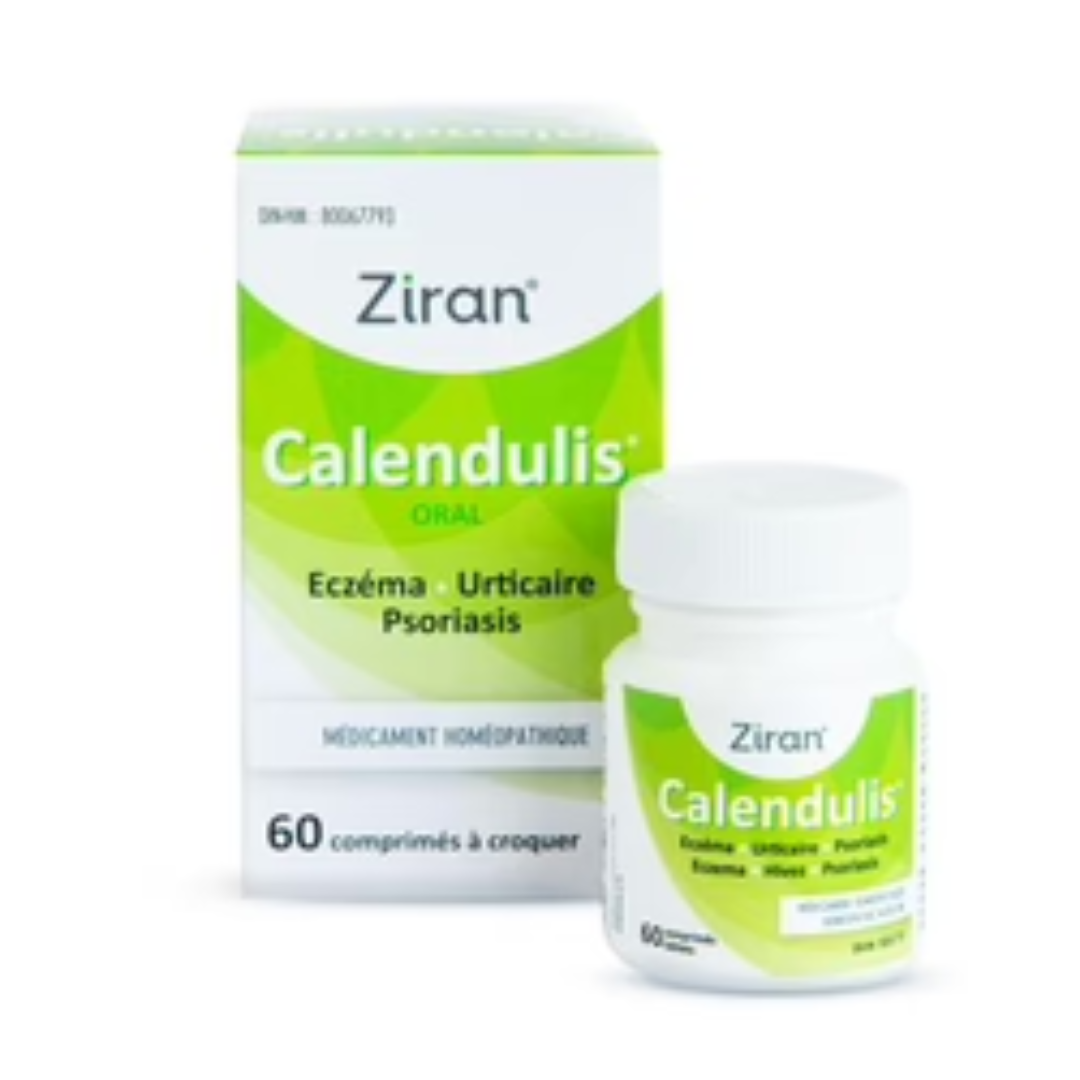 Ziran Calendulis Oral 60 Chewable Tablets